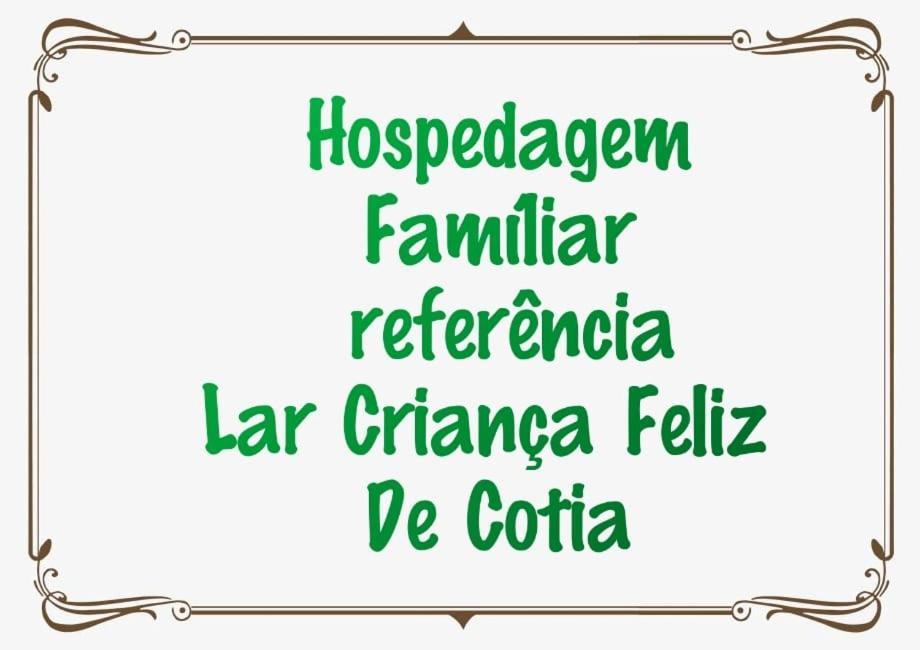Hospedagem Familiar Cotia (Sao Paulo) Exterior foto